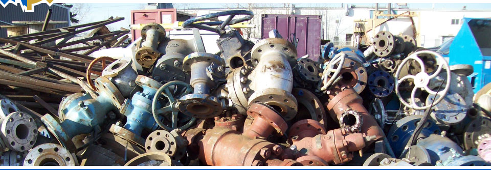 Metal gas valves